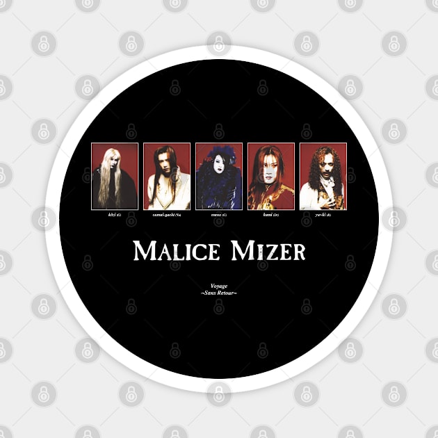 Malice Mizer Voyage Era Magnet by Bug